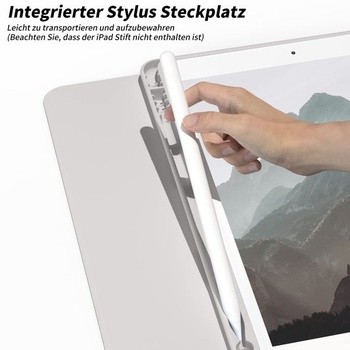 Puzdro s klávesnicou pre iPad 9./8./7. generácie 10,2 palca 2021/2020/2019 šedej