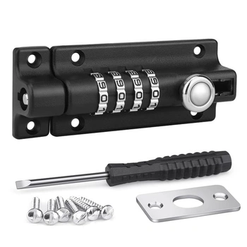 Kombinačný zámok s 120mm závorou ​​a 4-miestnym číselným…