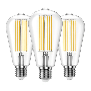 10W LED žiarovka vo vintage štýle, ST64 Edisonova pätica…