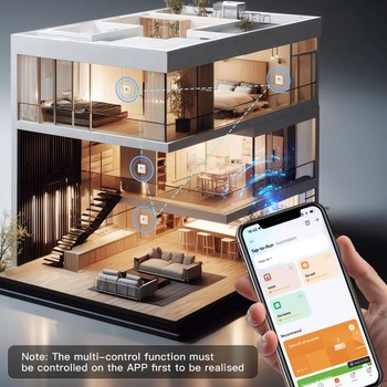 Chytrá WiFi zásuvka BSEED, funguje s Amazon Alexa, Google Home, funkce časovače a ovládání