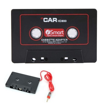 Adaptér Dioche pre autorádio s kazetami pre CD-MD-MP3-MP4 prehrávače na 3,5mm Aux audio pre mobilné