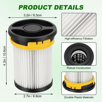 Jemný prachový filter HX-FSF2 pre tyčové vysávače Miele Triflex HX1 Facelift a HX2