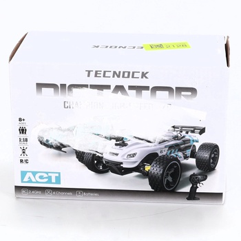 Auto na diaľkové ovládanie Tecnock, mierka 1:18, RC auto s pohonom 2 kolies (2WD) s rýchlonabíjaním