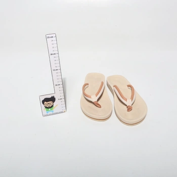 Béžové žabky COFACE vel. 41