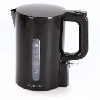Kanvica Clatronic® 1 l | 900 W | Bez BPA | Ovládanie jednou rukou | Ukazovateľ hladiny vody | Ochrana