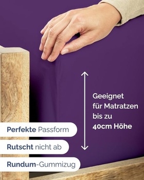 Napínacie prestieradlo 140x200 - Napínacie prestieradlo z mikrovlákna 40 cm (16