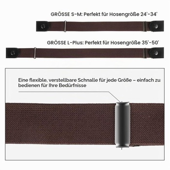FRIUSATE 5dielna sada opaskov bez pracky, elastický opasok pre ženy