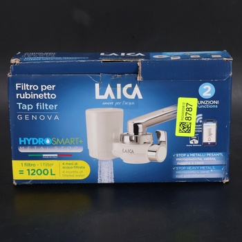 Vodný filter značky Laica, biely