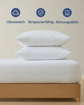Obliečka na vankúš 30x50cm, sada 2 kusov - 100% džersejová bavlna 140 g/m² - Obliečka na vankúš a