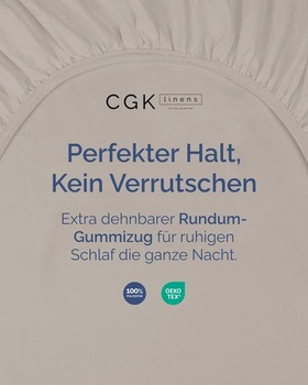 Béžové prestieradlo CGK Unlimited
