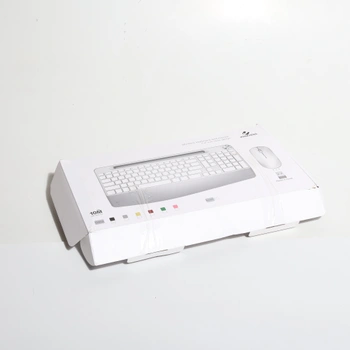 Bezdrátová myš a klávesnice JOYACCESS, podsvícená, bezdrátová, s držákem na telefon, dobíjecí, s