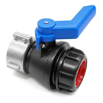 Adaptérový guľový ventil IBC, výpustný ventil IBC S62x6 s…