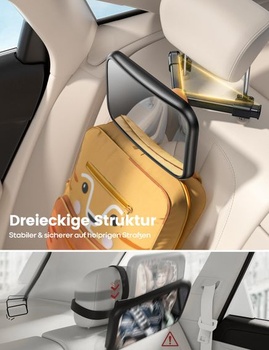 Lamicall Autozrcátko pro dítě na zadním sedadle, Autozrcátko pro dítě na zadním sedadle, Dětské