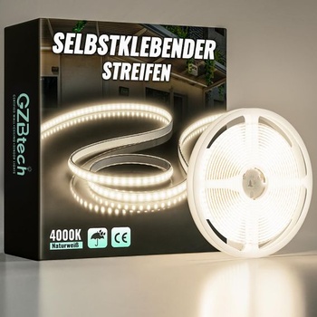 Silikónový LED pásik GZBtech 5m, 230V 4000K