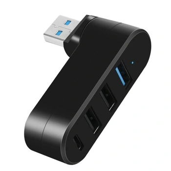 4portový USB 3.0 Hub, 3x USB-A + 1x USB-C, USB rozbočovač,…