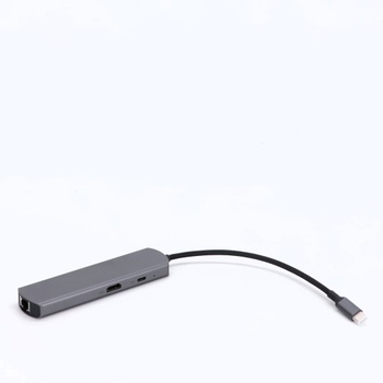 Acer Hub USB-C s Ethernetom 1000 Mbps, HDMI 4K @ 60Hz, 1 USB-C 5 Gbps, 2 USB-A 3.0, Type-C 100W PD,