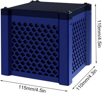 Aktívny uhlíkový filter do akvária, aktívne uhlie Clever Cube pre kone, filter s aktívnym uhlím Nature
