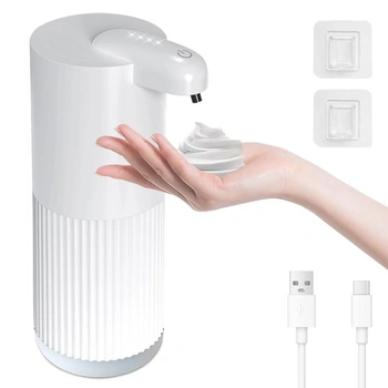 Automatický dávkovač penového mydla Cuteefun, biele drážky,…