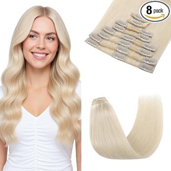 Blond prodloužení vlasů My-Lady