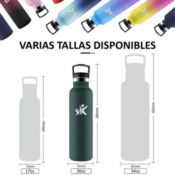 Fľaša na vodu Grsta z nerezovej ocele, 750ml nerezová fľaša na vodu, izolovaná fľaša