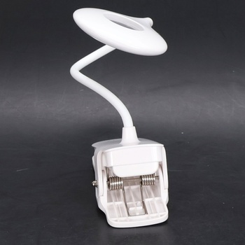 Stolová lampa Akynite, biela, 43 cm