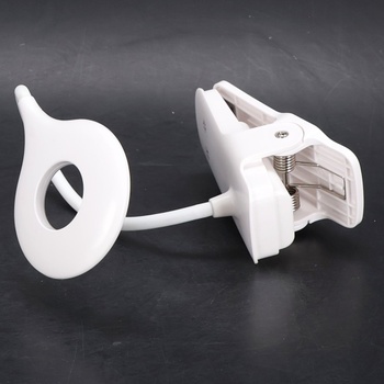 Stolová lampa Akynite, biela, 43 cm