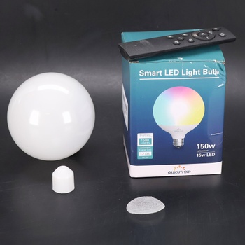 LED žiarovky GUKUTMXP E27, 15W ekvivalent 150W stmievateľné žiarovky, žiarovka kompatibilná s mobilnou