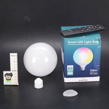 LED žiarovky GUKUTMXP E27, 15W ekvivalent 150W stmievateľné žiarovky, žiarovka kompatibilná s mobilnou