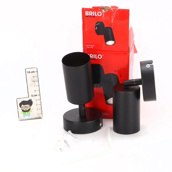 BRILONER - Sada 2 otočných vnútorných nástenných svietidiel, pätica GU10, max. 9 W, čítacia lampa, lampa
