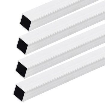 DMiotech 4 kusy v balení 15 mm x 15 mm x 15 mm Štvorhranná rúrka z priemyselného kovu