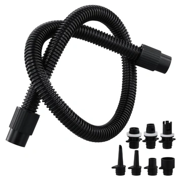Súprava adaptérov pre nafukovaciu pumpu QWORK®, príslušenstvo k adaptérom pre pumpu SUP so 7 tryskami a