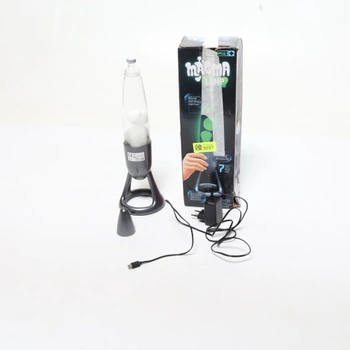 BUKI SP010 - Magma lampa 35 cm s LED diodami 7 barev a automatickou změnou barev – bezpečná kovová