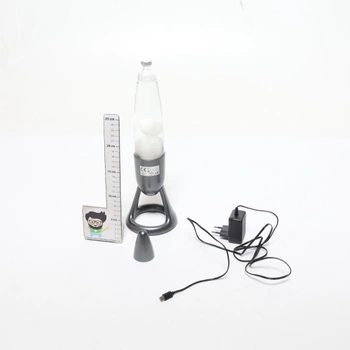 BUKI SP010 - Magma lampa 35 cm s LED diodami 7 barev a automatickou změnou barev – bezpečná kovová