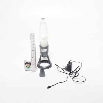 BUKI SP010 - Magma lampa 35 cm s LED diódami 7 farieb a automatickou zmenou farieb - bezpečná kovová