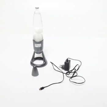 BUKI SP010 - Magma lampa 35 cm s LED diodami 7 barev a automatickou změnou barev – bezpečná kovová