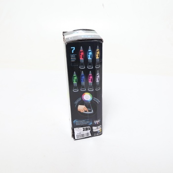 BUKI SP010 - Magma lampa 35 cm s LED diódami 7 farieb a automatickou zmenou farieb - bezpečná kovová
