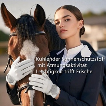 Jazdecké rukavice pre mužov, ženy a unisex, priedušné, protišmykové, celoročné, jazdecké rukavice,