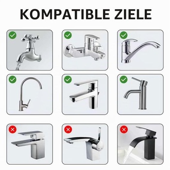 3-cestný prepínací ventil G1/2 palca s adaptérom M22-M24 M22-G1/2