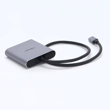 Rozbočovač MST USB-C na duálny DisplayPort, adaptér 2X DisplayPort 1.2 z USB-C na duálny 4K@60Hz