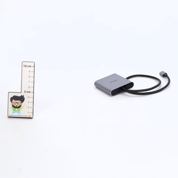 Rozbočovač MST USB-C na duálny DisplayPort, adaptér 2X DisplayPort 1.2 z USB-C na duálny 4K@60Hz