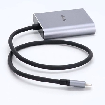 Rozbočovač MST USB-C na duálny DisplayPort, adaptér 2X DisplayPort 1.2 z USB-C na duálny 4K@60Hz
