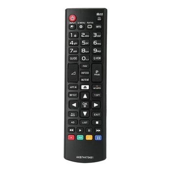 PUSOKEI Univerzálny diaľkový ovládač k TV, Náhradný diaľkový ovládač pre TV 65UH950V 49LB550V