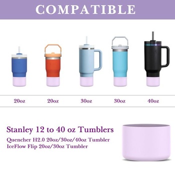 Sada 2 pouzder na lahve Linkidea, kompatibilní se Stanley Quencher H2.0 20oz/30oz/40oz, kelímky