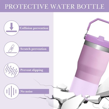 Sada 2 puzdier na fľaše Linkidea, kompatibilná so Stanley Quencher H2.0 20oz/30oz/40oz, kelímky