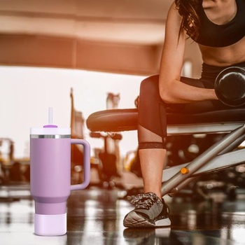 Sada 2 puzdier na fľaše Linkidea, kompatibilná so Stanley Quencher H2.0 20oz/30oz/40oz, kelímky