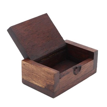 Drevená krabička na špáradlá Topincn 9x5,5 cm