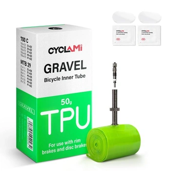 1/2/4 ks TPU duše na bicykel Gravel Ultralight 50g, Gravel…