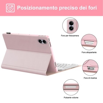 IVEOPPE klávesnica pre Xiaomi Redmi Pad 2 Pro 2025/Pad Pro 2024 12,1 palca, talianska QWERTY