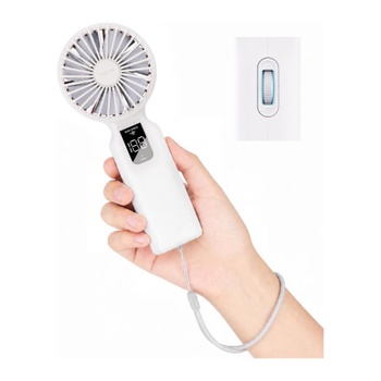 Ručný ventilátor Funme 4000 mAh, biely