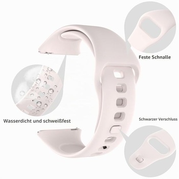 Náramok WD&CD kompatibilný s Xiaomi Redmi Watch 3 Active, mäkký silikón, nastaviteľný fitness